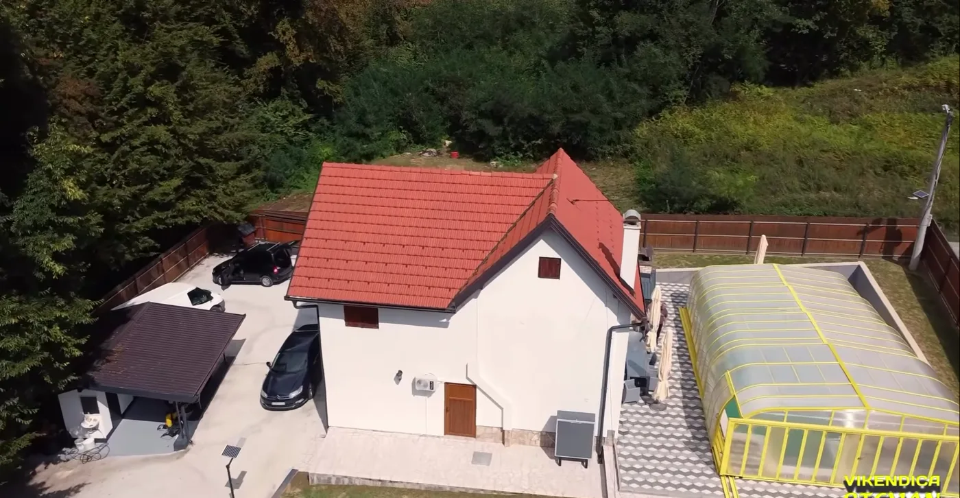 Prostor Vikendice Stevan iz zraka